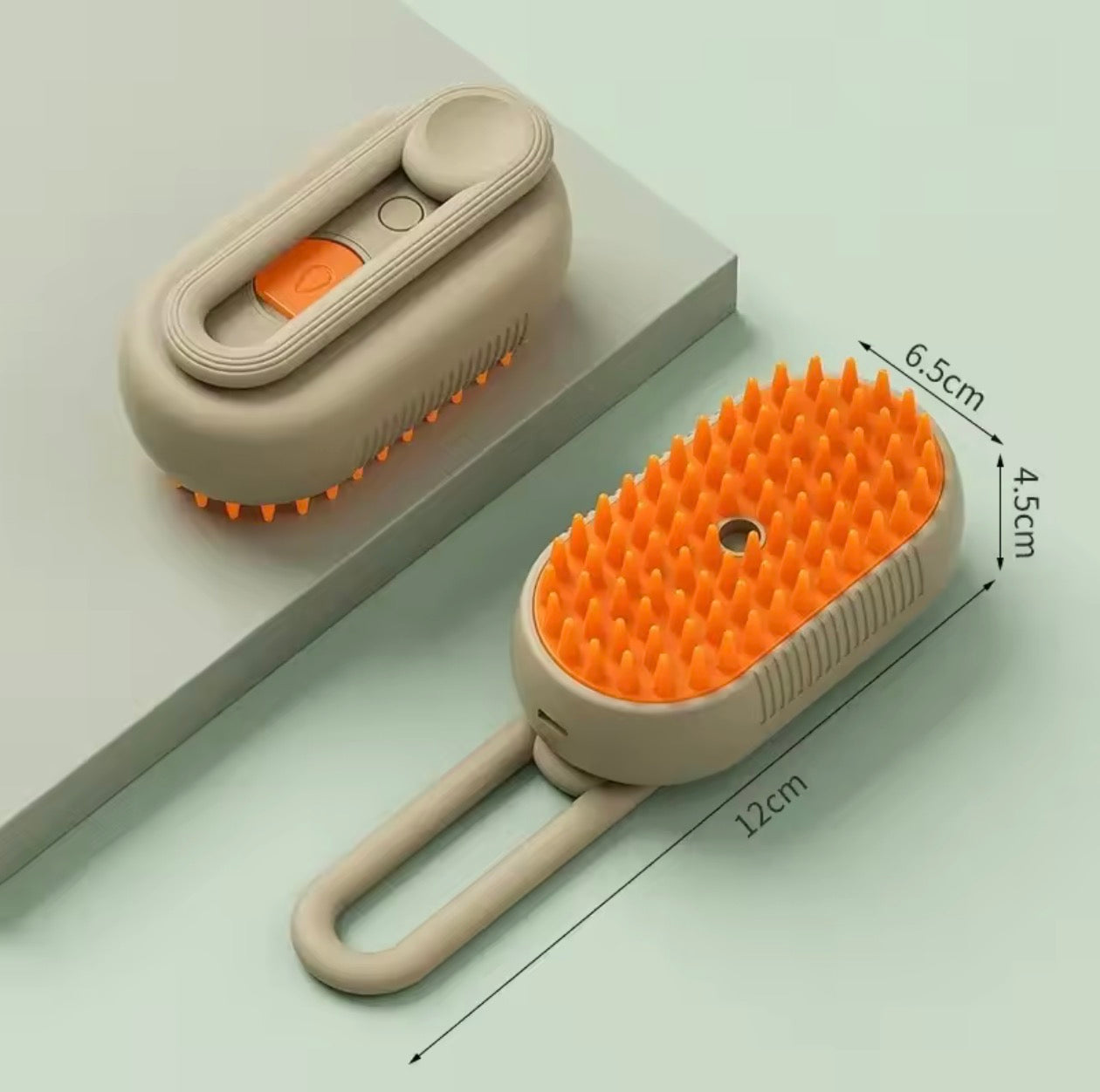 Brosse vapeur, magique pour animaux « chien & chat  » 3-en-1 nettoyage,anti-polis, les massages