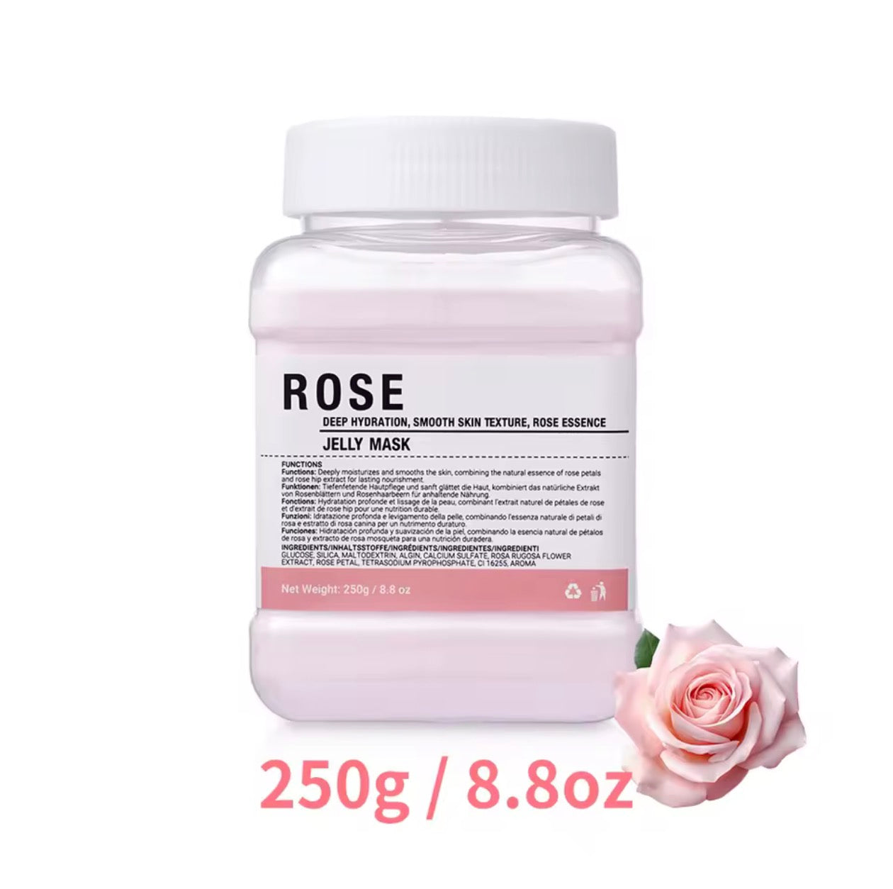 Masque pour visage: masque Jelly hydratant, visage.–peau, douce et éclatante ￼