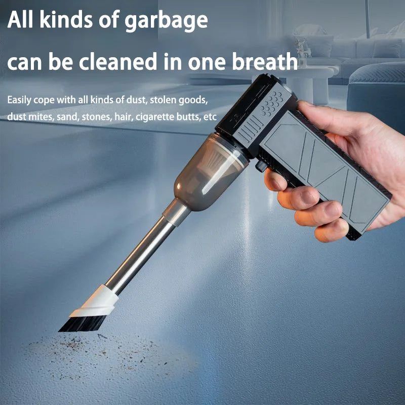 New 350000RPM X6 Electric Violent Fan Blower Vacuum Dust Cleaner Type-C Charge Strong Wind 53m/s Brushless Turbo Jet Blower ﻿