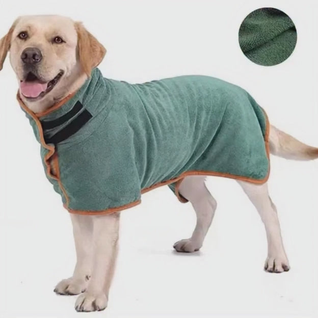 Peignoir pour le chien